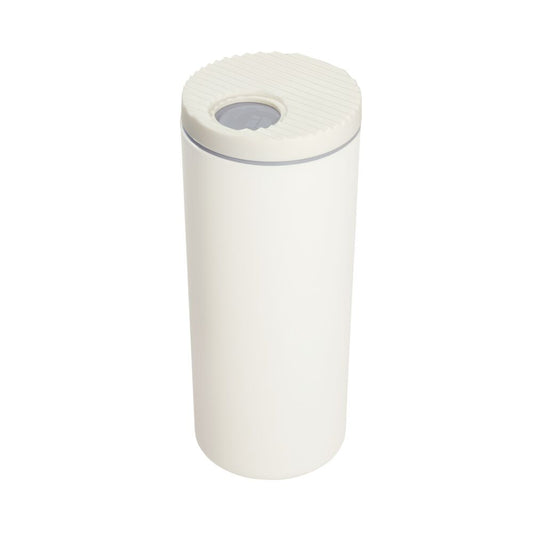 Cupholder Wipes Dispenser Coconut with Gray Accents