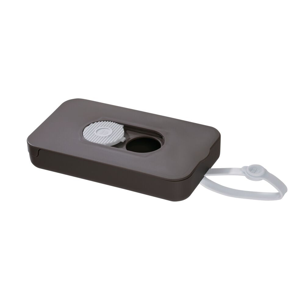 Wipes To-Go Clutch Charcoal with Gray Accents