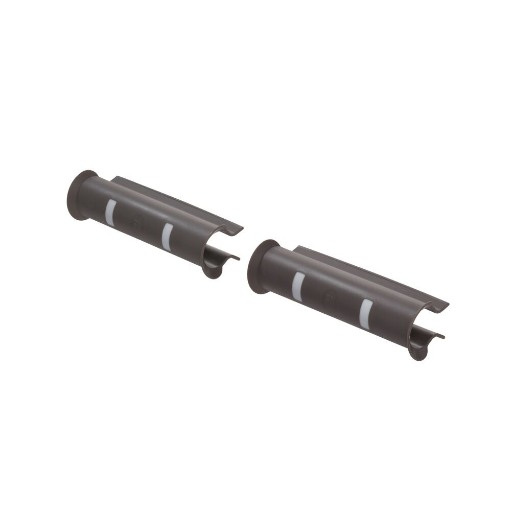 Handle Grips (Set of 2) Charcoal with Gray Accents