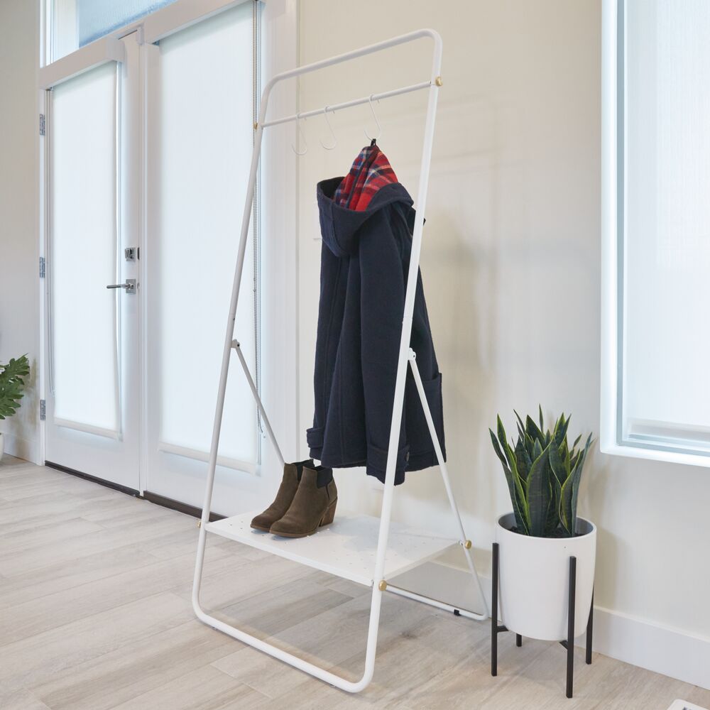 Arlo Folding Rack White