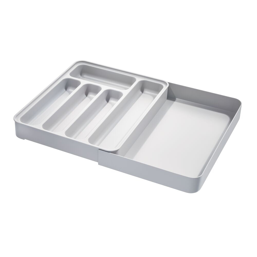 Gray Expandable Cutlery Tray