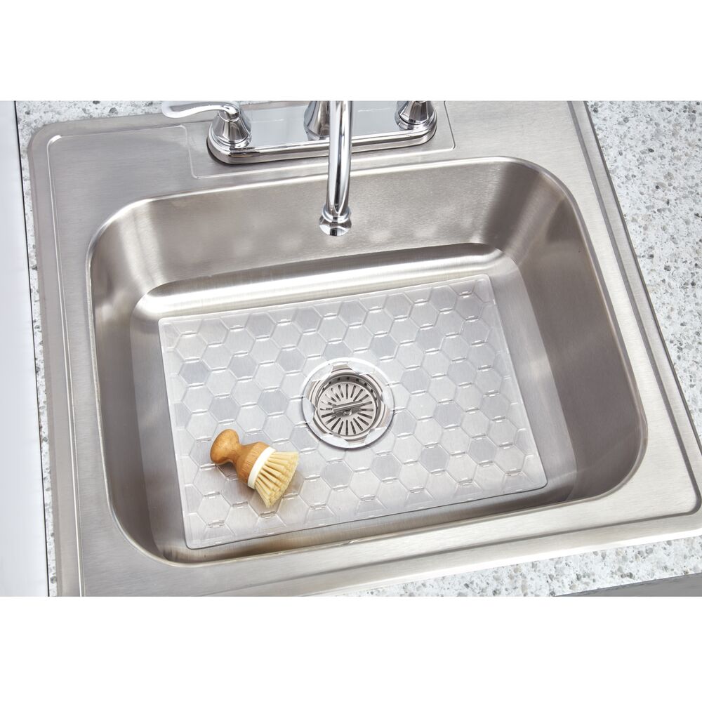 Clear Hex Sink Mat Large