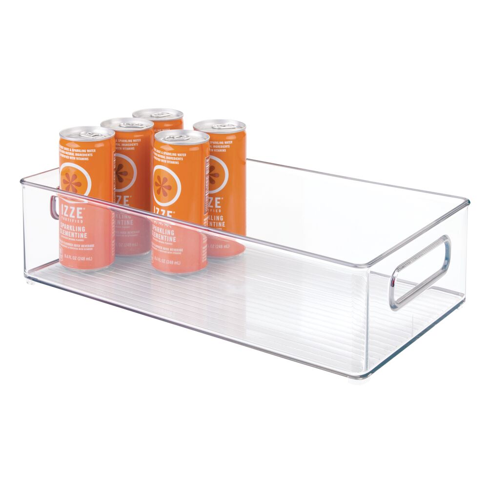 Fridge + Freeze Binz 8 x 14.5  x 4 - Deep Bin Clear