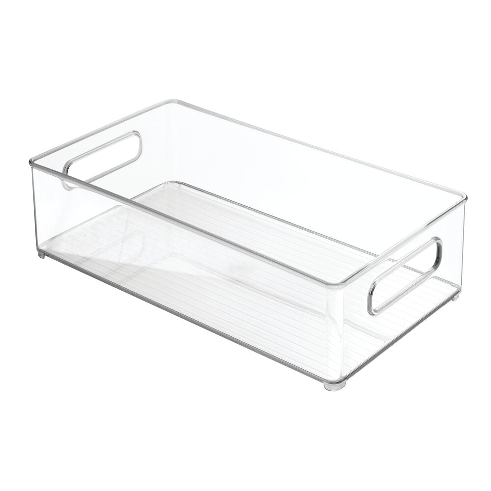 Fridge + Freeze Binz 8 x 14.5  x 4 - Deep Bin Clear