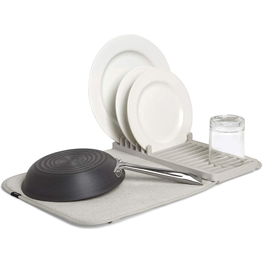 UDRY DRYING RACK & MAT MINI 13 x 20" LIGHT GREY