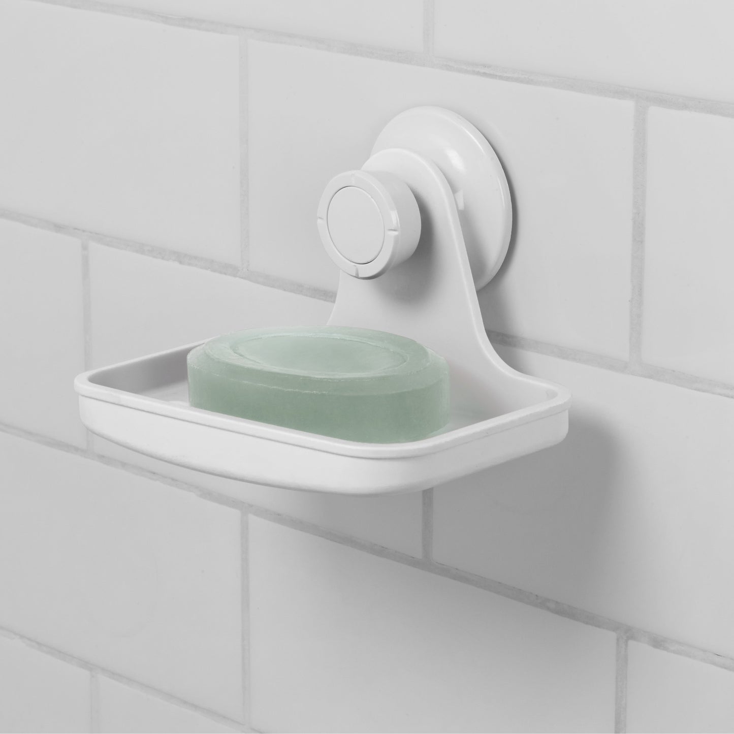Flex Gel-Lock Soap Dish White