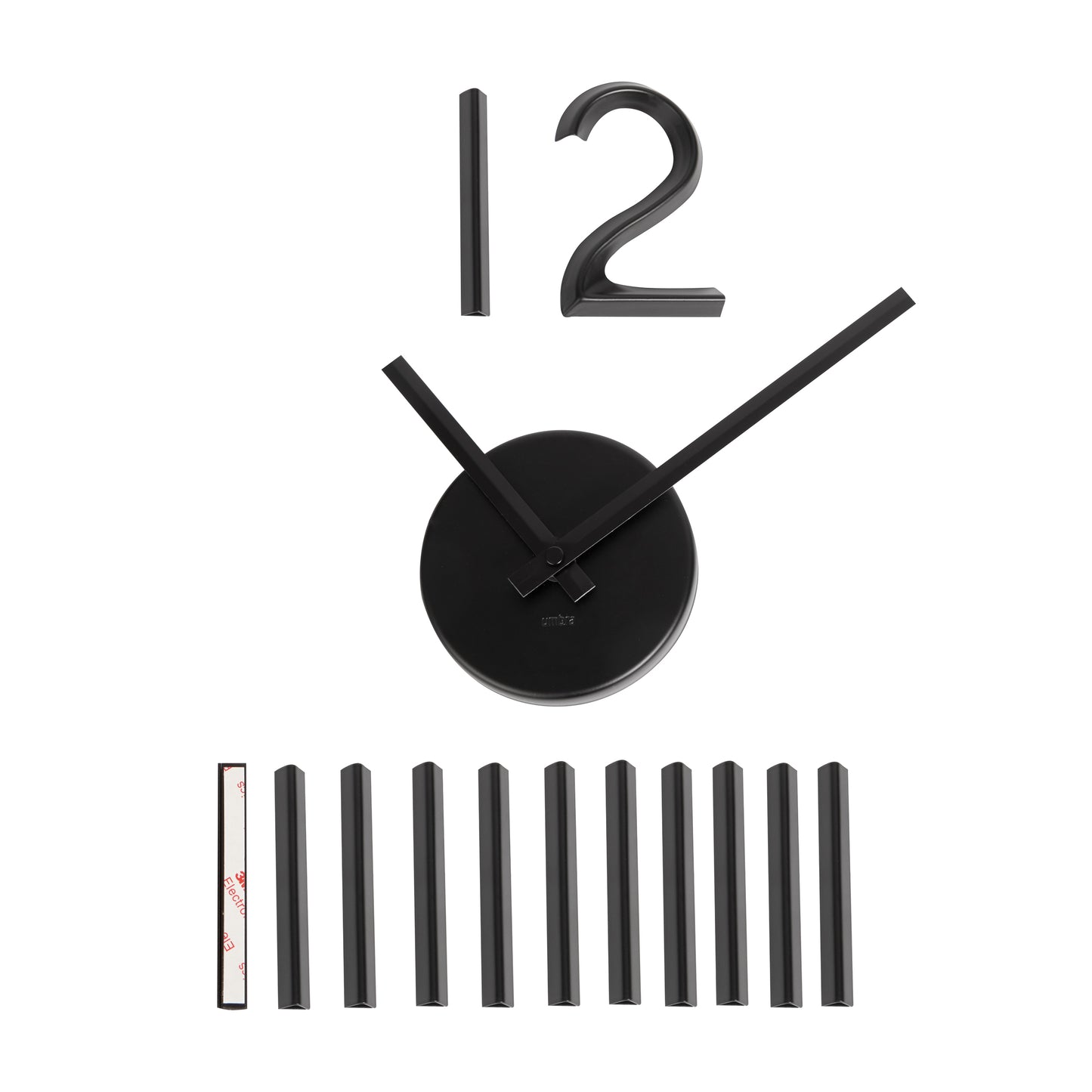 Blink Wall Clock Black