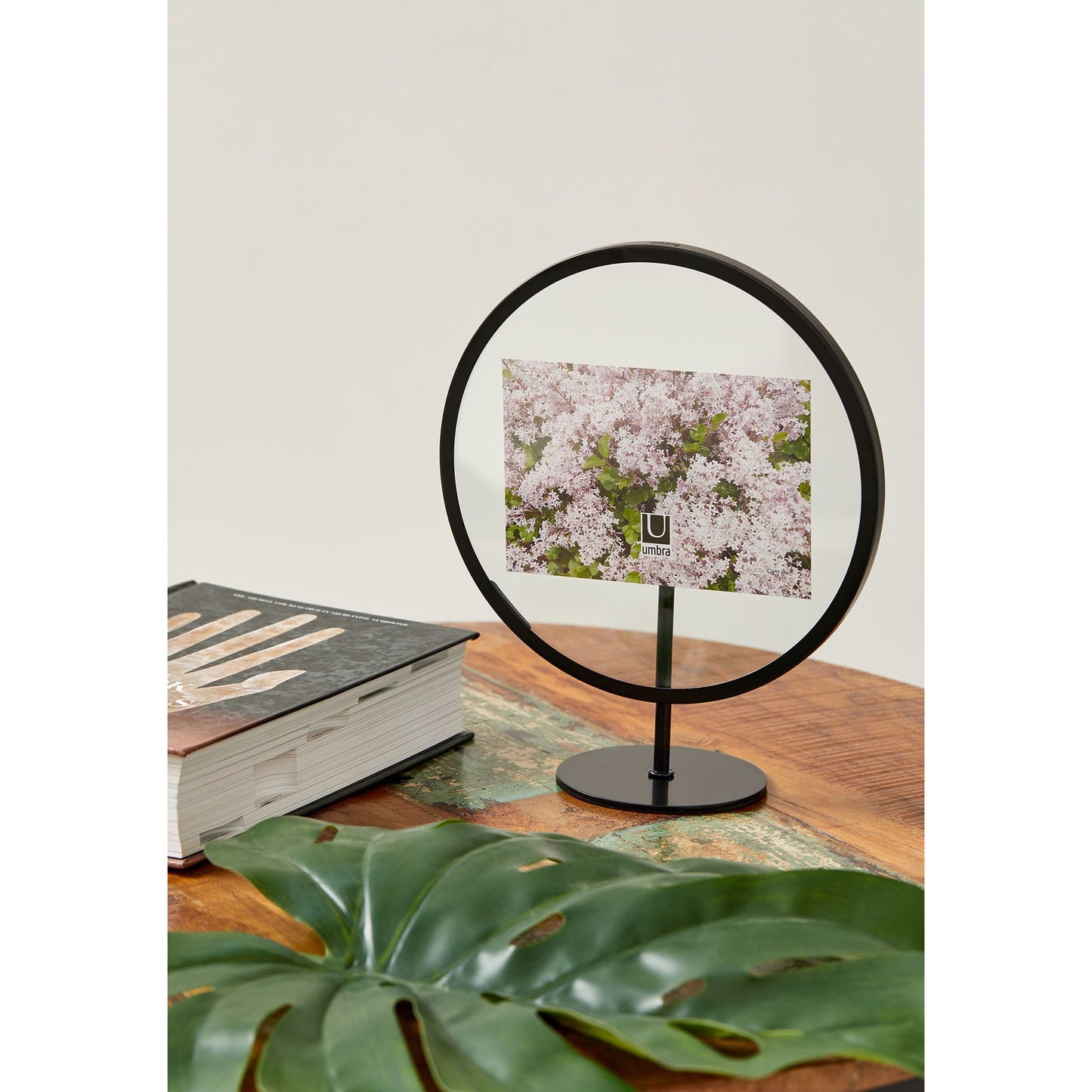 INFINITY ROUND PHOTO DISPLAY 4" x 6" IN 3 COLORS