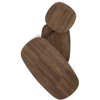 SWIVO SIDE TABLE AGED-WALNUT