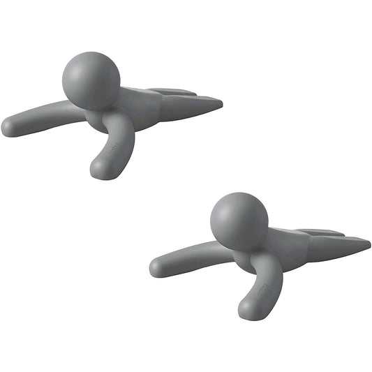Buddy 2 Doorstops Charcoal