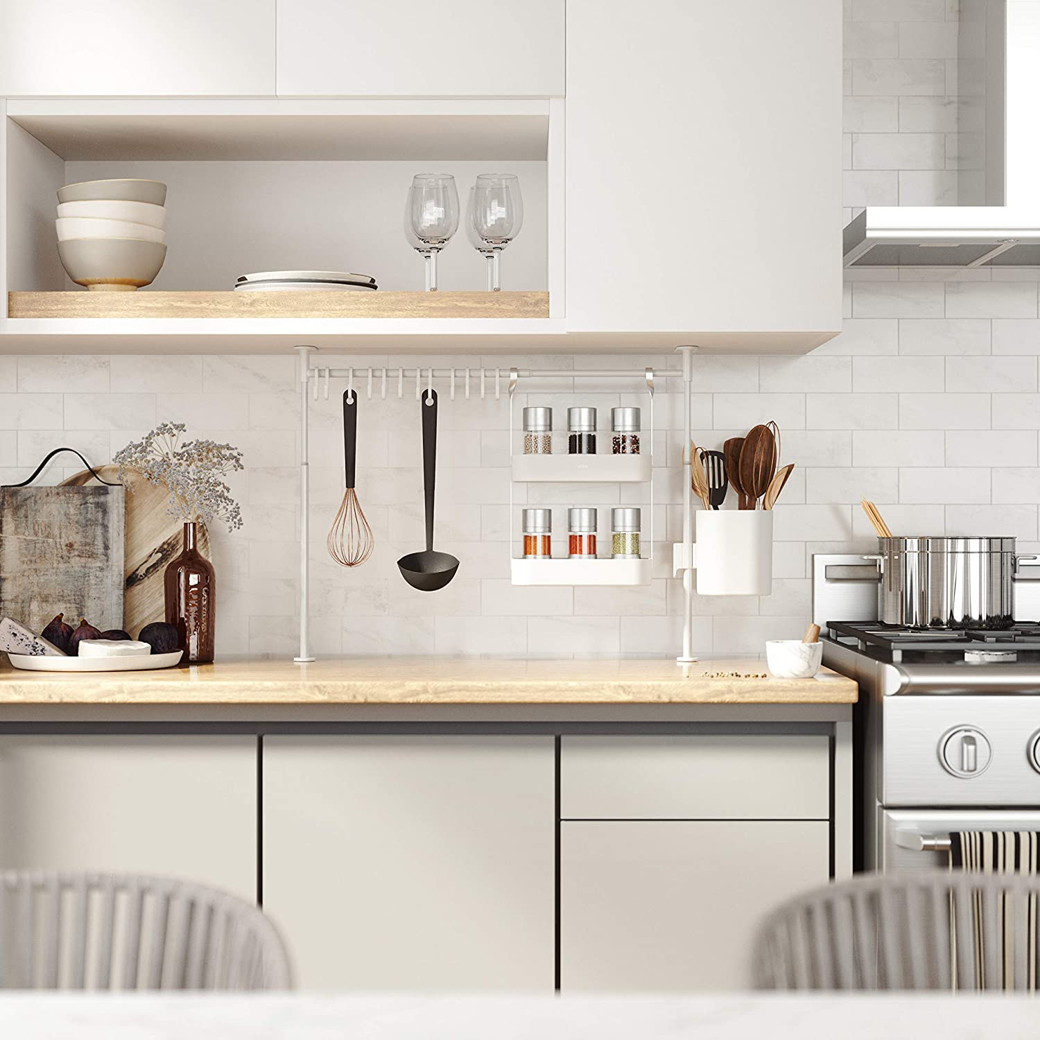 ANYWHERE TENSION KITCHEN ORGANIZER
