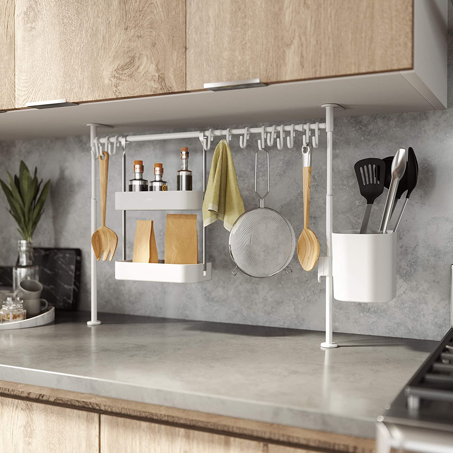 ANYWHERE TENSION KITCHEN ORGANIZER