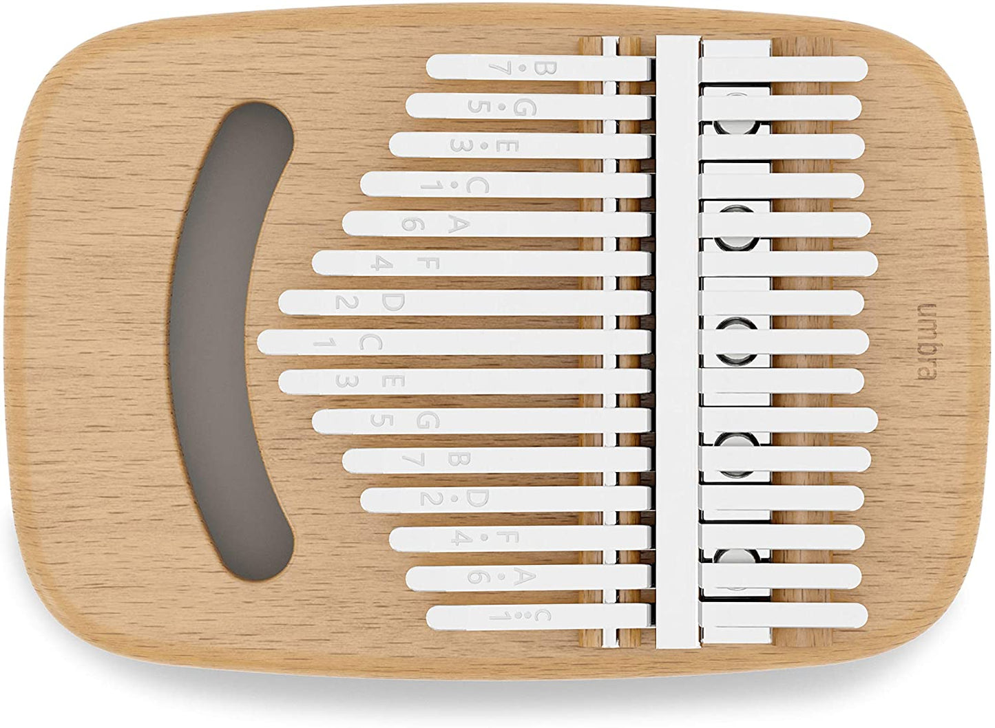 STRUMBA KALIMBA WHITE /NATURAL