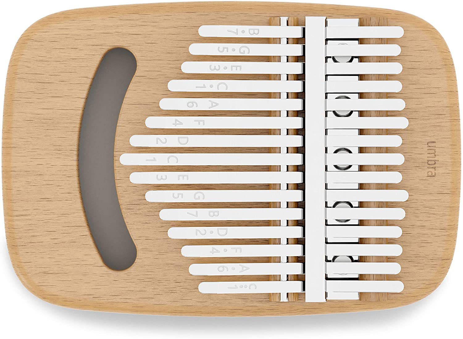 STRUMBA KALIMBA WHITE /NATURAL