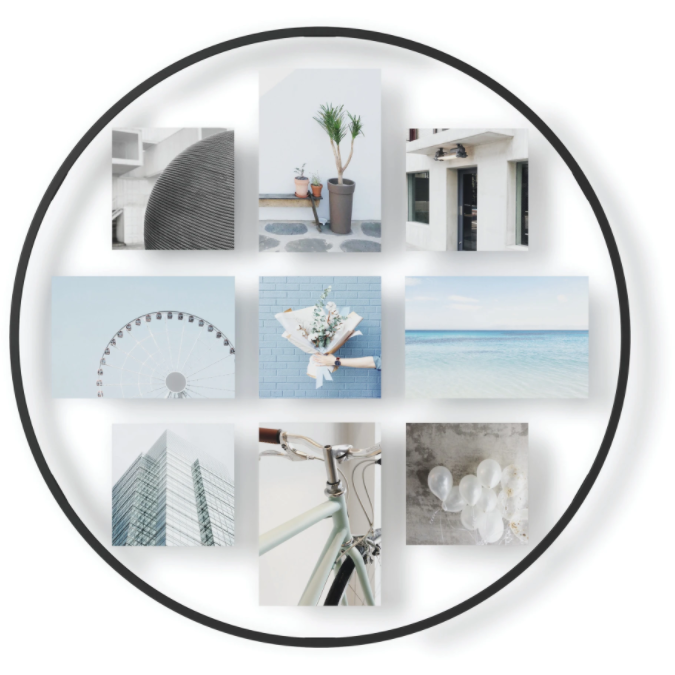 INFINITY WALL FLOAT BLACK