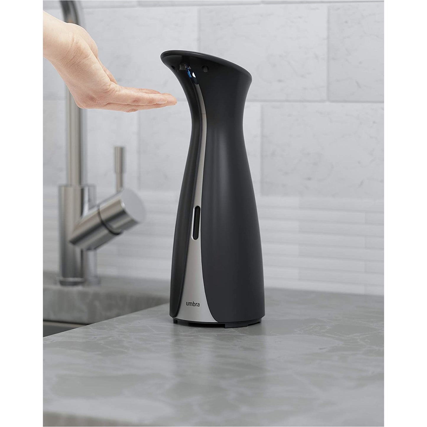 OTTO AUTOMATIC SOAP DISP 8.5 OZ BLACK / CHARCOAL