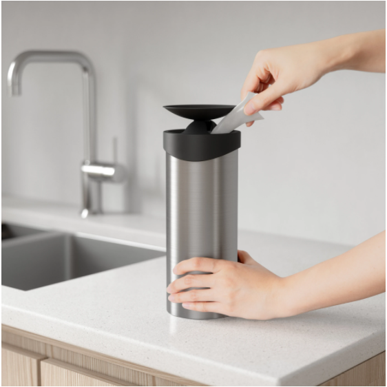 Swiper disinfecting wipes dispenser