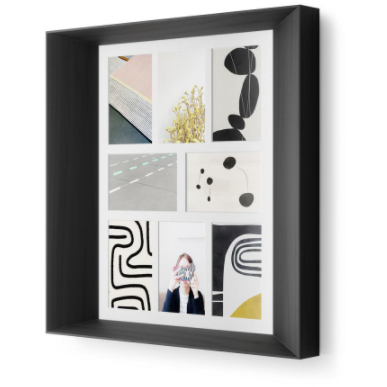 LOOKOUT WALL PHOTO DISPLAY BLACK