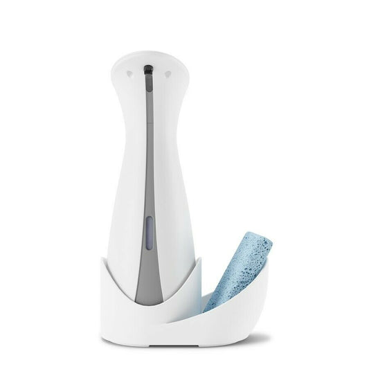 OTTO AUTO SOAP DISPENSER WITH CADDY WHITE