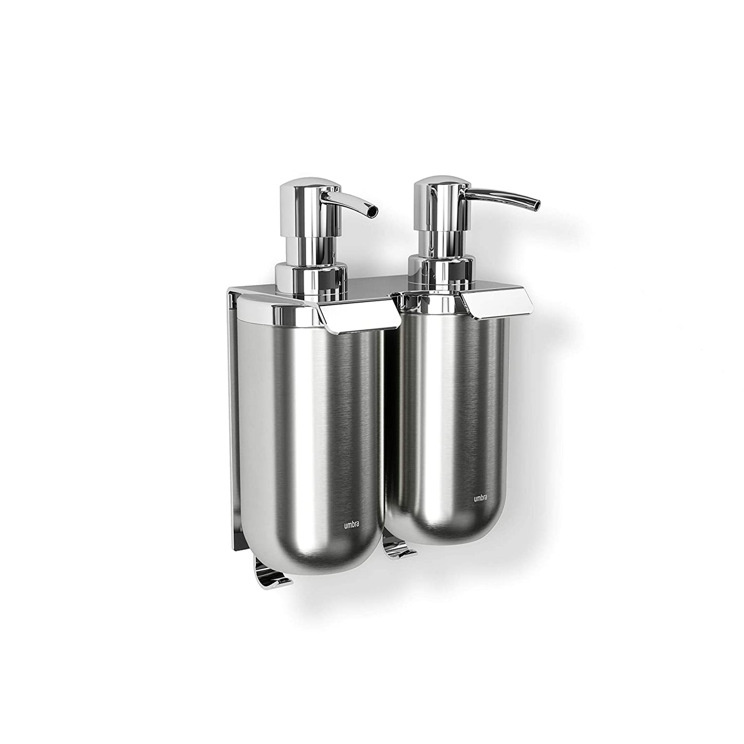JUNIP METAL WALL MOUNT 2 PK STAINLESS STEEL