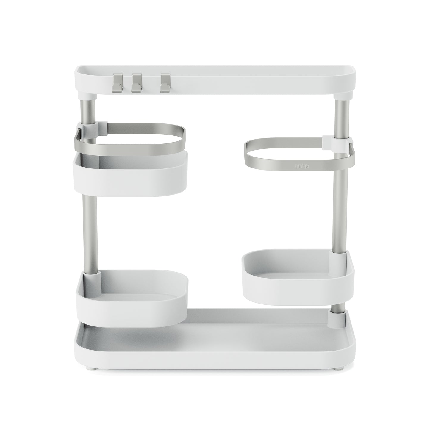 HOLSTER MULTI LEVEL ORGANIZER WHITE/NICKEL