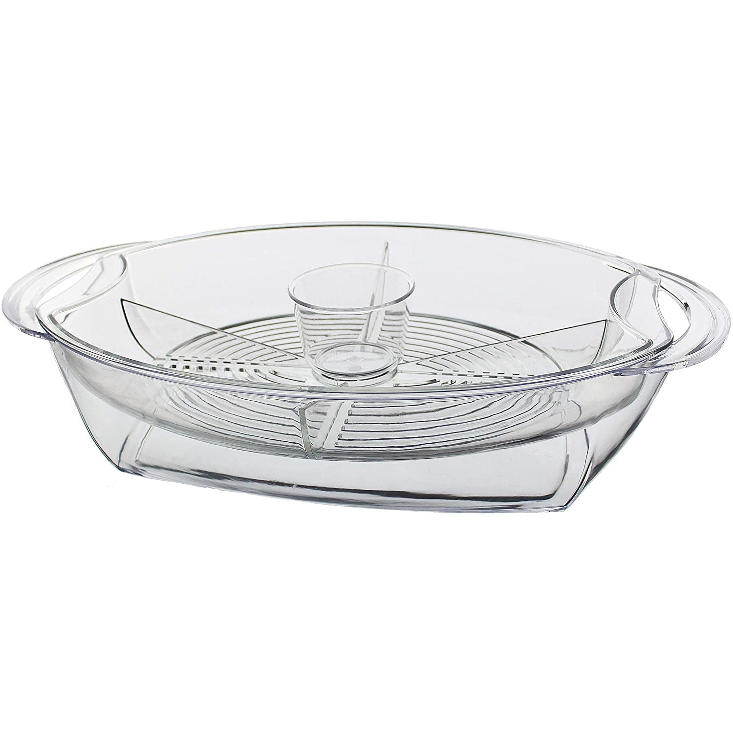Buffet on ice 19.75" x 11.75" Clear