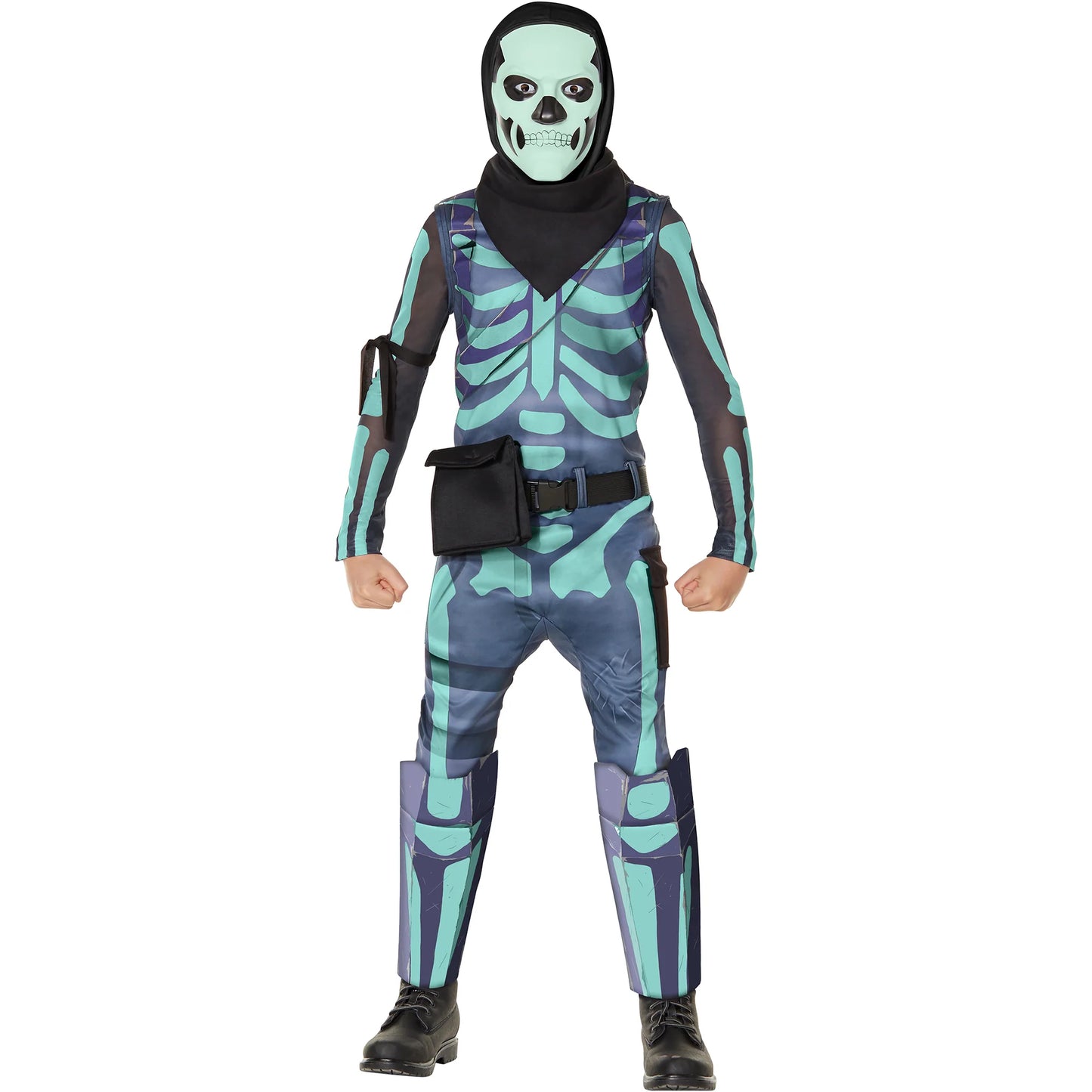 Fortnite Glow In The Dark Skull Trooper Costume