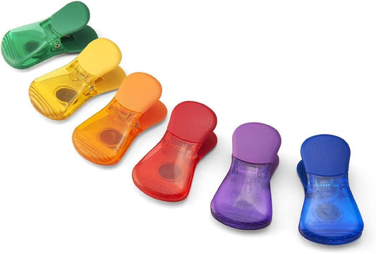 Translucent Bag Clips Set/10