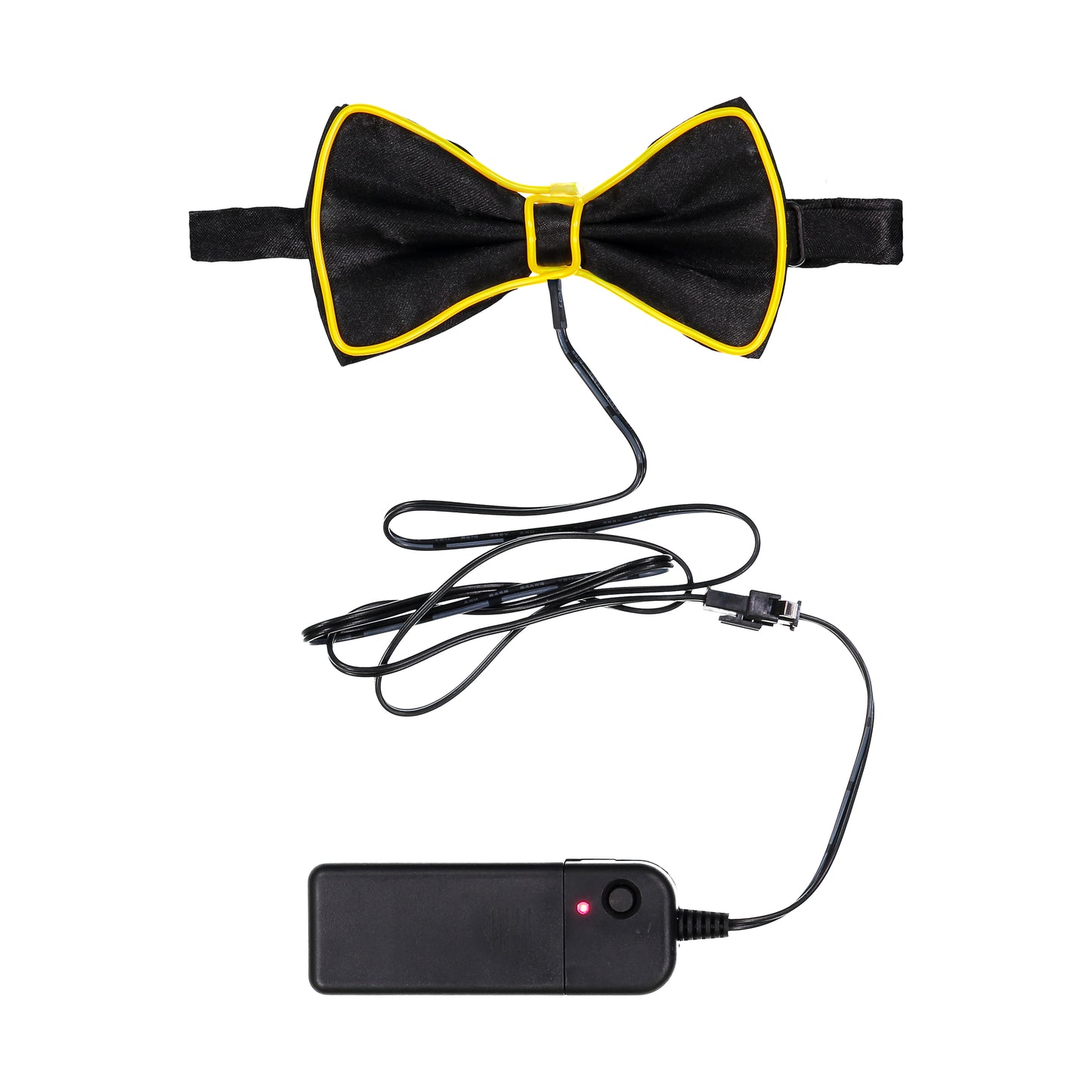 Light Up LED Bowtie - Yellow