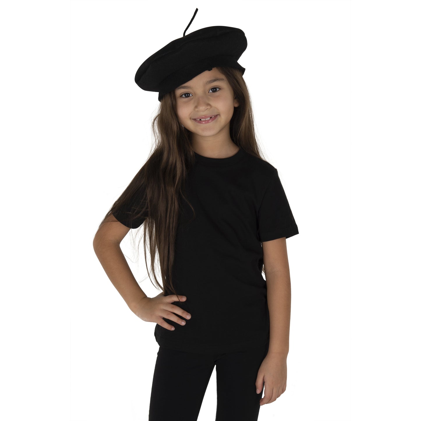 Black Beret Hat