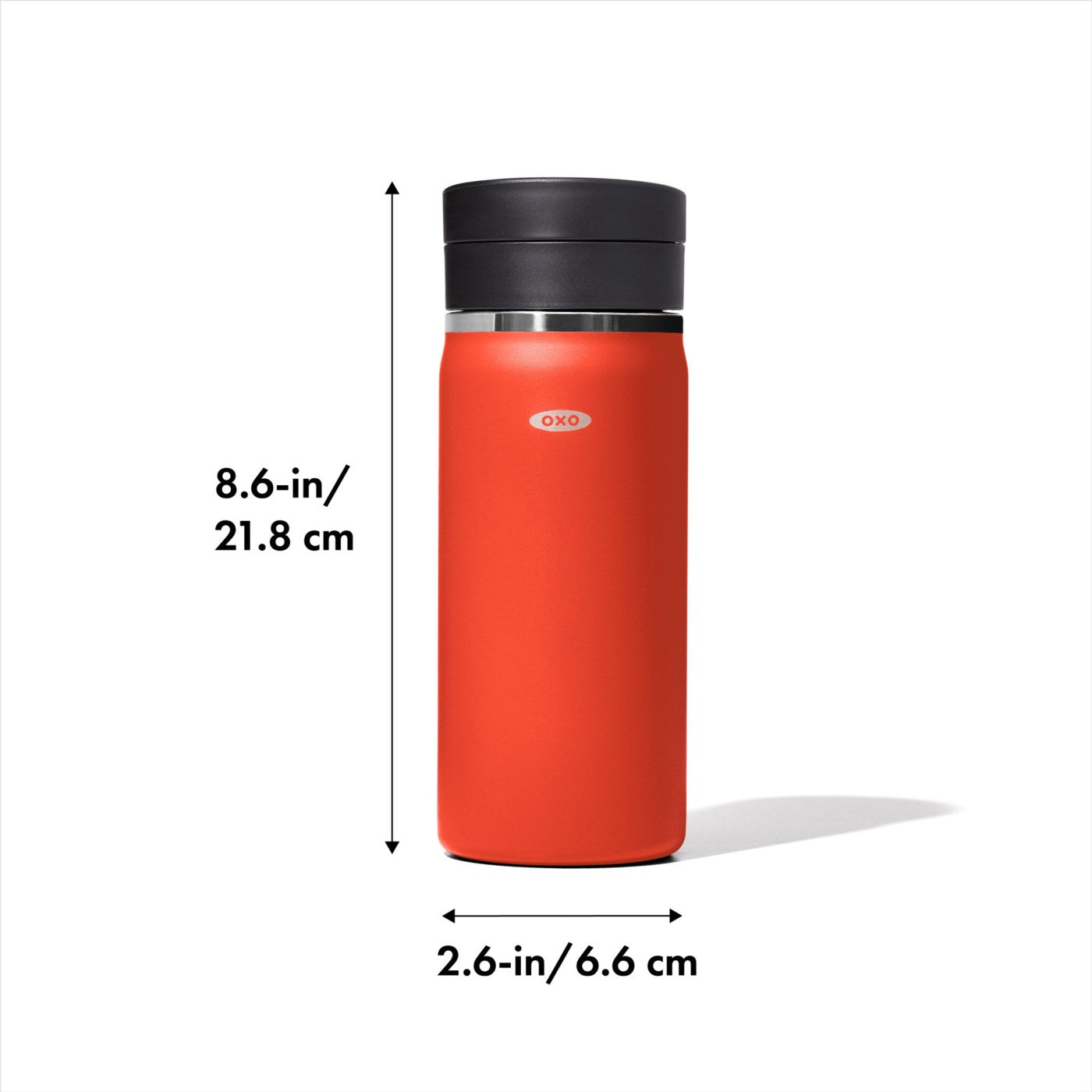 Thermal Mug Red 16 oz