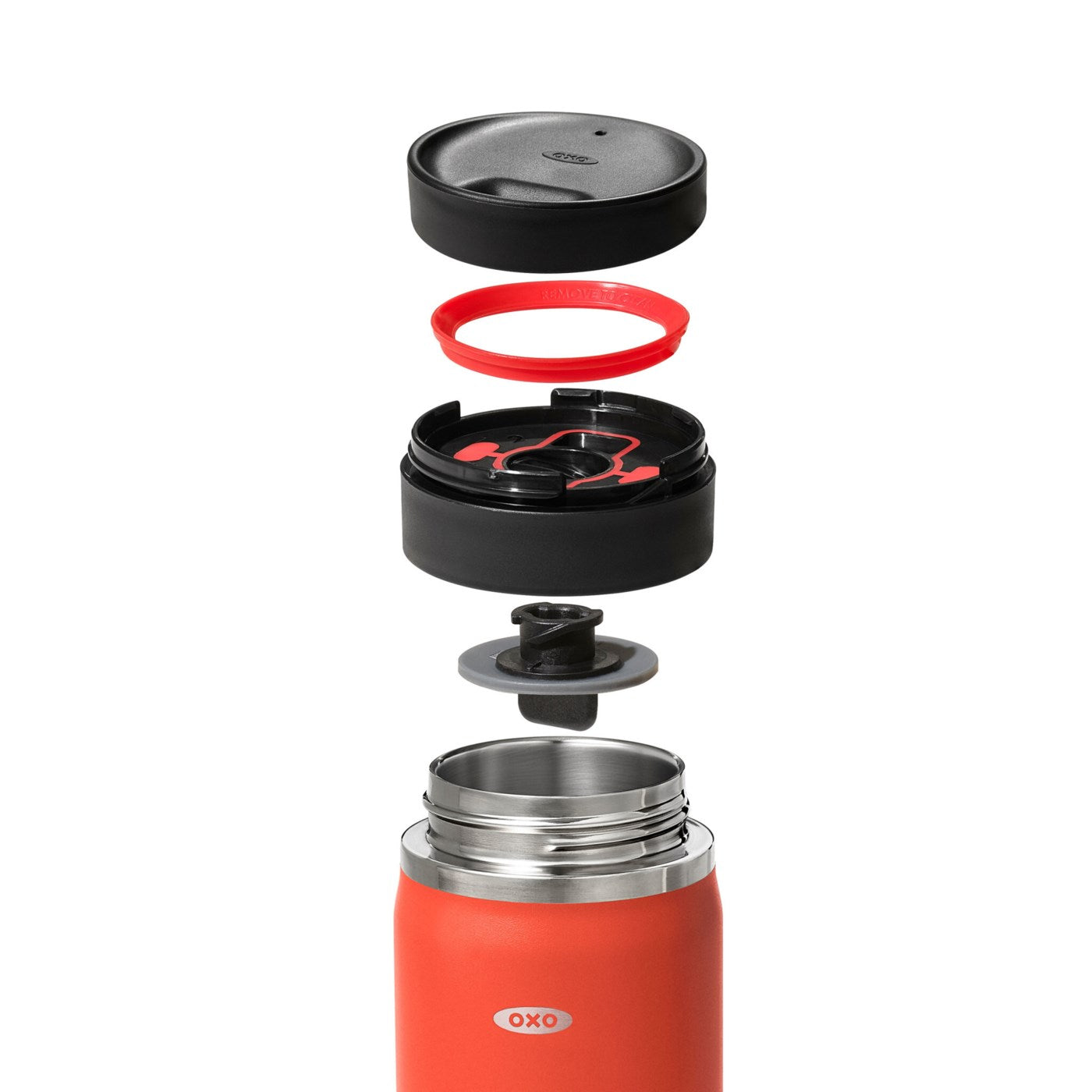 Thermal Mug Red 16 oz