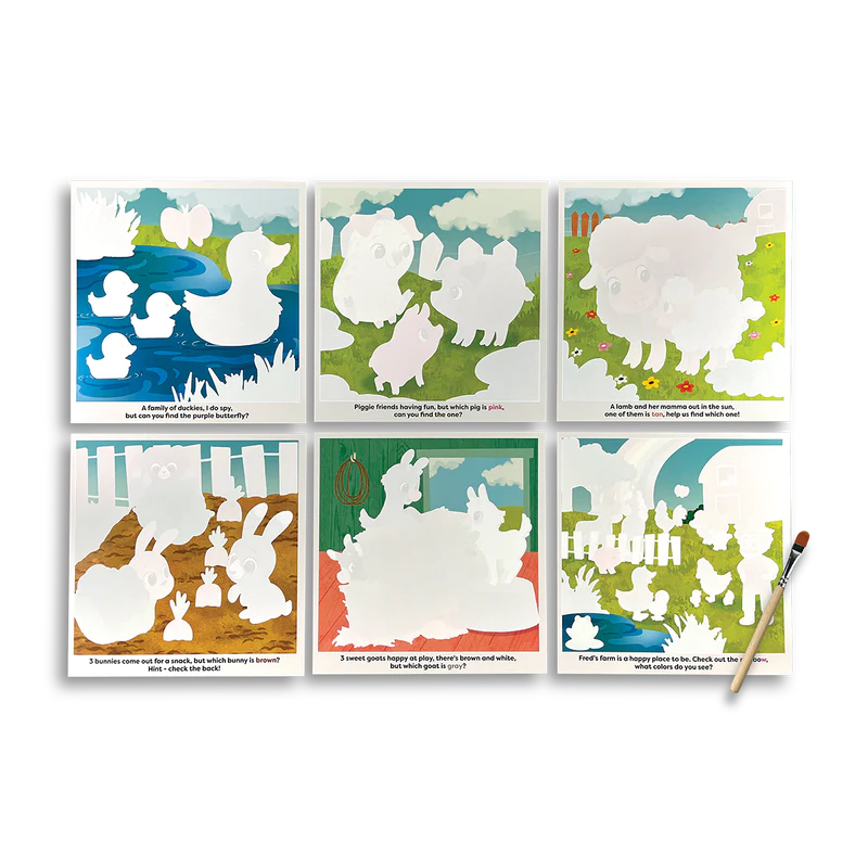 water amaze water reveal boards - on the farm