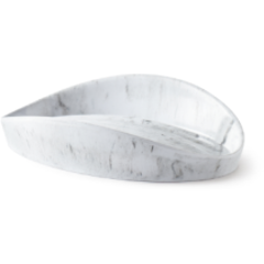 CURVINO SOAP DISH GREY/SWL