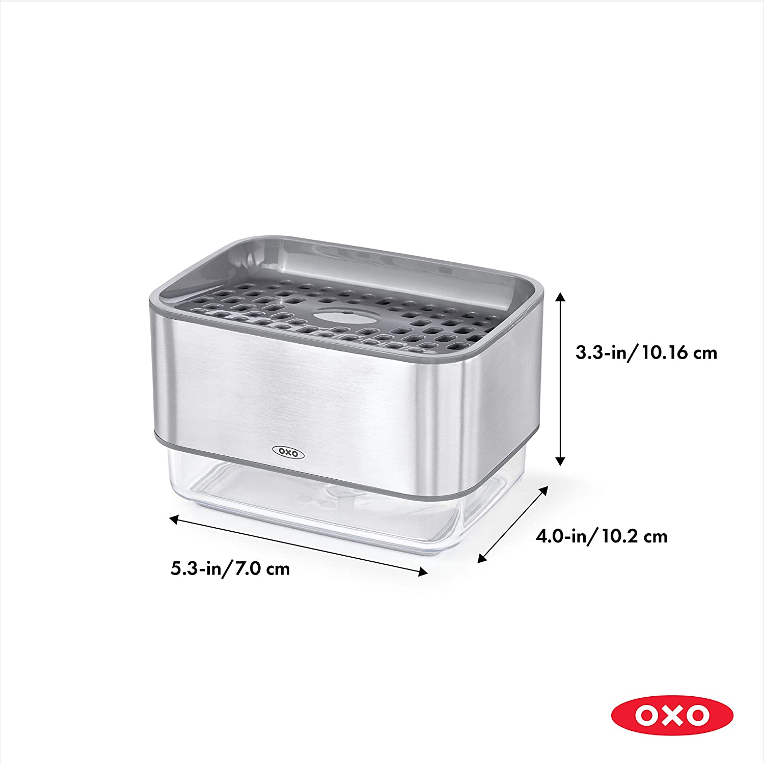 OXO GG SOAP DISPENSING SPONGE HOLDER