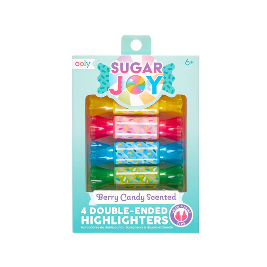 sugar joy scented double-ended highlighters