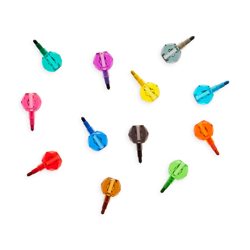 Charm to charm stacking crayons