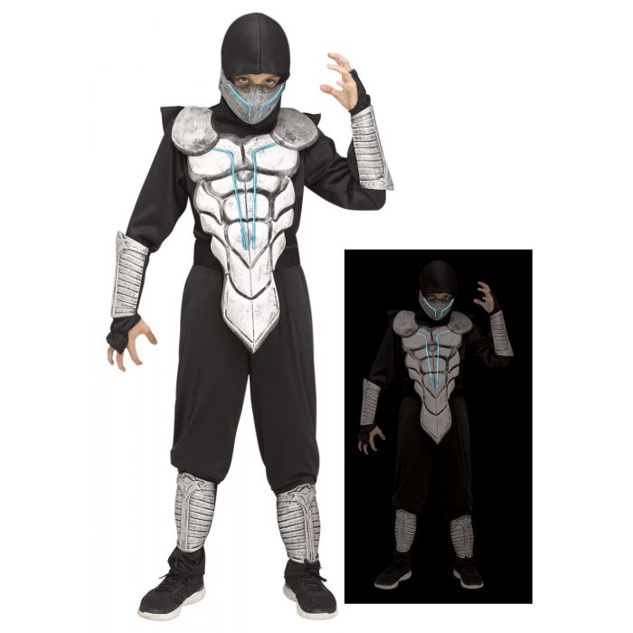 Lightning ninja child costume