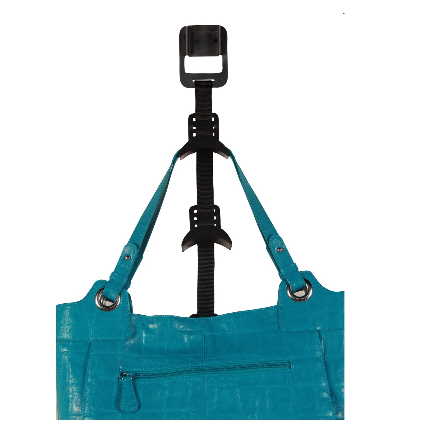 Black 8-Clip Purse Hanger