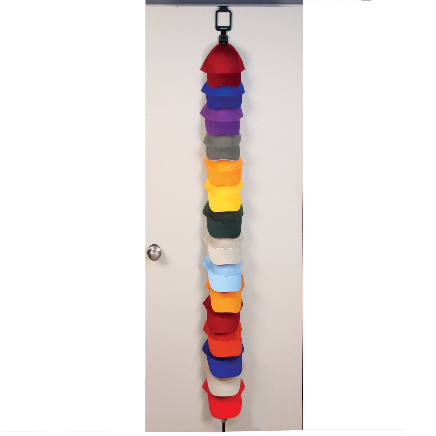 OVER THE DOOR  CAP ORGANIZER  15 Clips