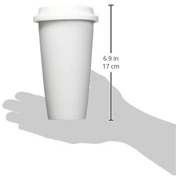 Thermal ceramic cup 12  oz