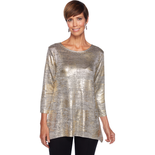 Blusa Manga Larga Dorada Ruby Rd