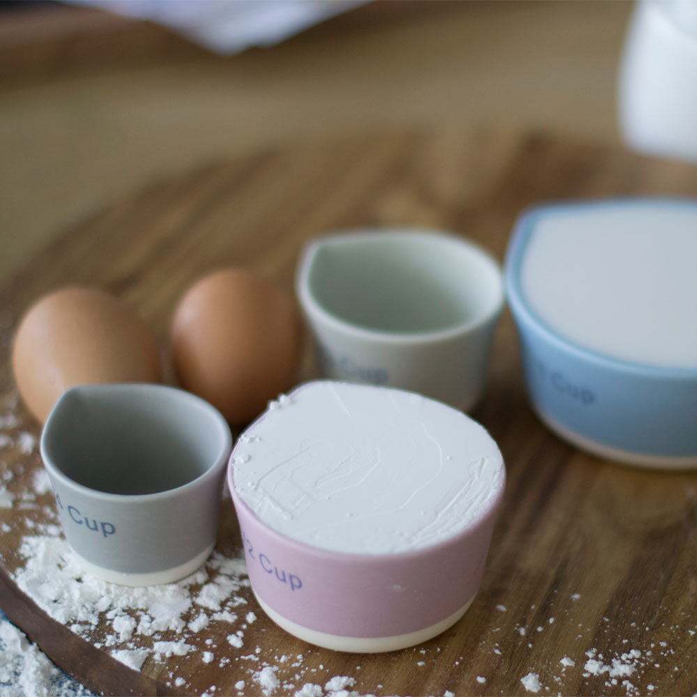 Ceramic Measuring cups 4 Pc