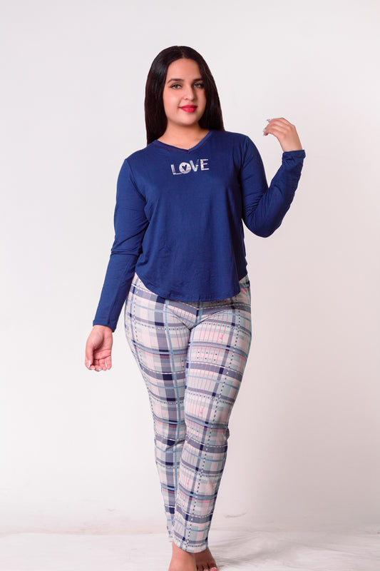 Keep dreaming pijama set Navy