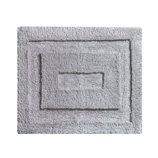 Alfombra de baño gris 21" x 17"