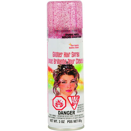 Red Glitter Hairspray