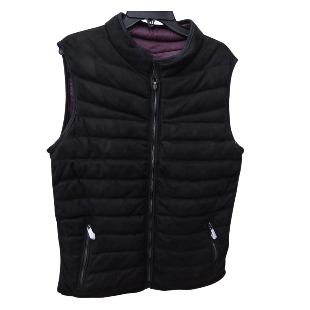Jacket Sleeveless Black/Purple
