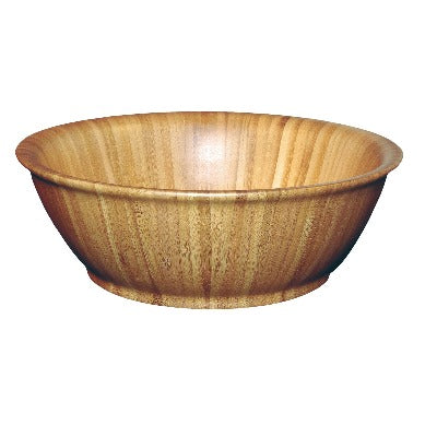Flared Bamboo Salad Bowl 12"