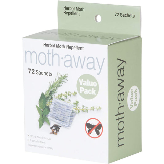 Moth Away Herbal Moth Repellent 24 Sachets