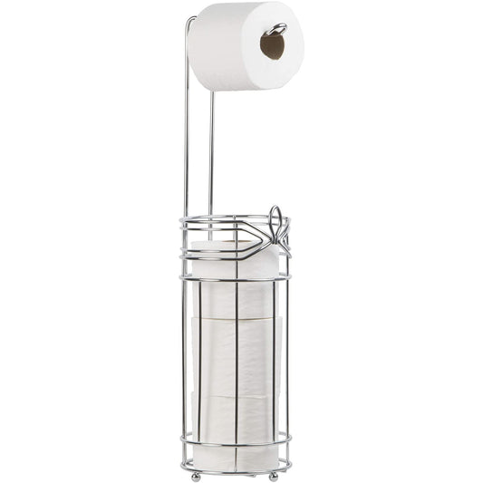 Aria 4-Rolls Toilet Paper Storage Holder Chrome Finish